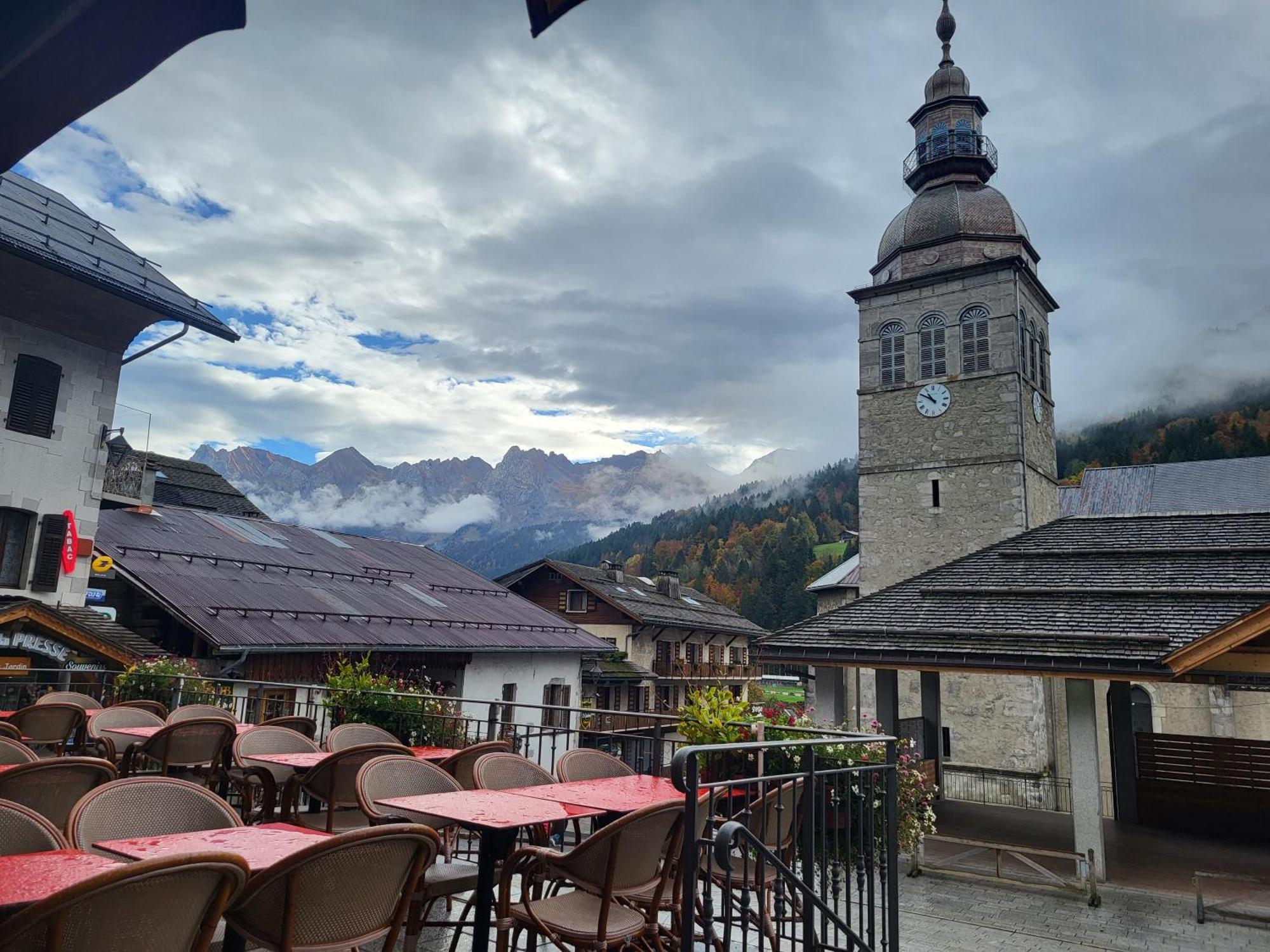 Appartement Cosy Face Aux Aravis Ле-Гран-Борнан Экстерьер фото