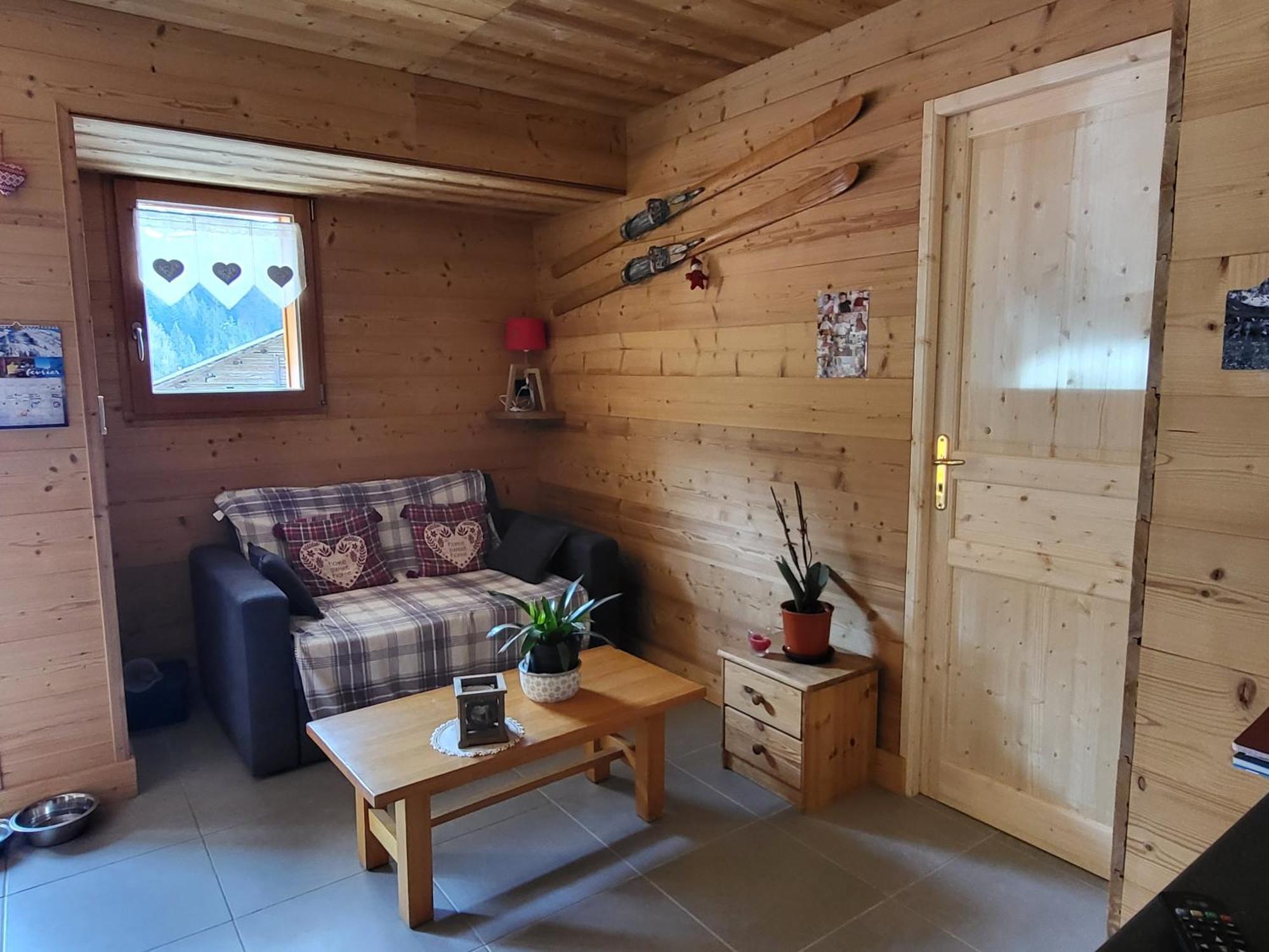 Appartement Cosy Face Aux Aravis Ле-Гран-Борнан Экстерьер фото